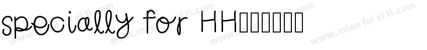 specially for HH字体转换